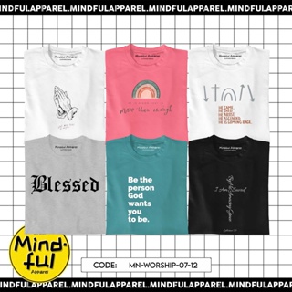 MINIMAL WORSHIP GRAPHIC TEES PRINTS | MINDFUL APPAREL T-SHIRT_02