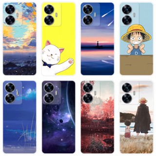 เคสซิลิโคน TPU แบบนิ่ม ลายการ์ตูนอนิเมะ สําหรับ Realme C55 RealmeC55