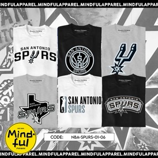 NBA - SAN ANTONIO S/P/U/R/S GRAPHIC TEES | MINDFUL APPAREL T-SHIRT_02