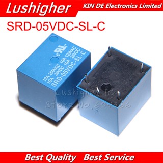 รีเลย์ 5V DC SRD-05VDC-SL-C SRD-05VDC-SL SRD-05VDC SRD-05V 5 Pins 5V DC