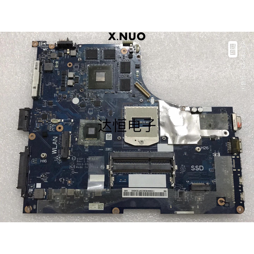 ใหม่ล่าสุด Lenovo LENOVO Y510P NM-A032 I7 หน้าจอคะแนนสูงเฉพาะเมนบอร์ดรับประกัน 3 เดือน