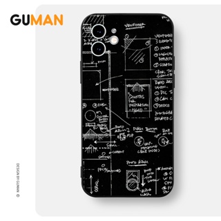 Guman เคสไอโฟน เคสซิลิโคนนุ่มกันกระแทกน่ารักตลก เคสโทรศัพท์ Compatible for iPhone 14 13 12 11 Pro Max SE 2020 X XR XS 8 7 6 6S Plus พลัส XYB1503