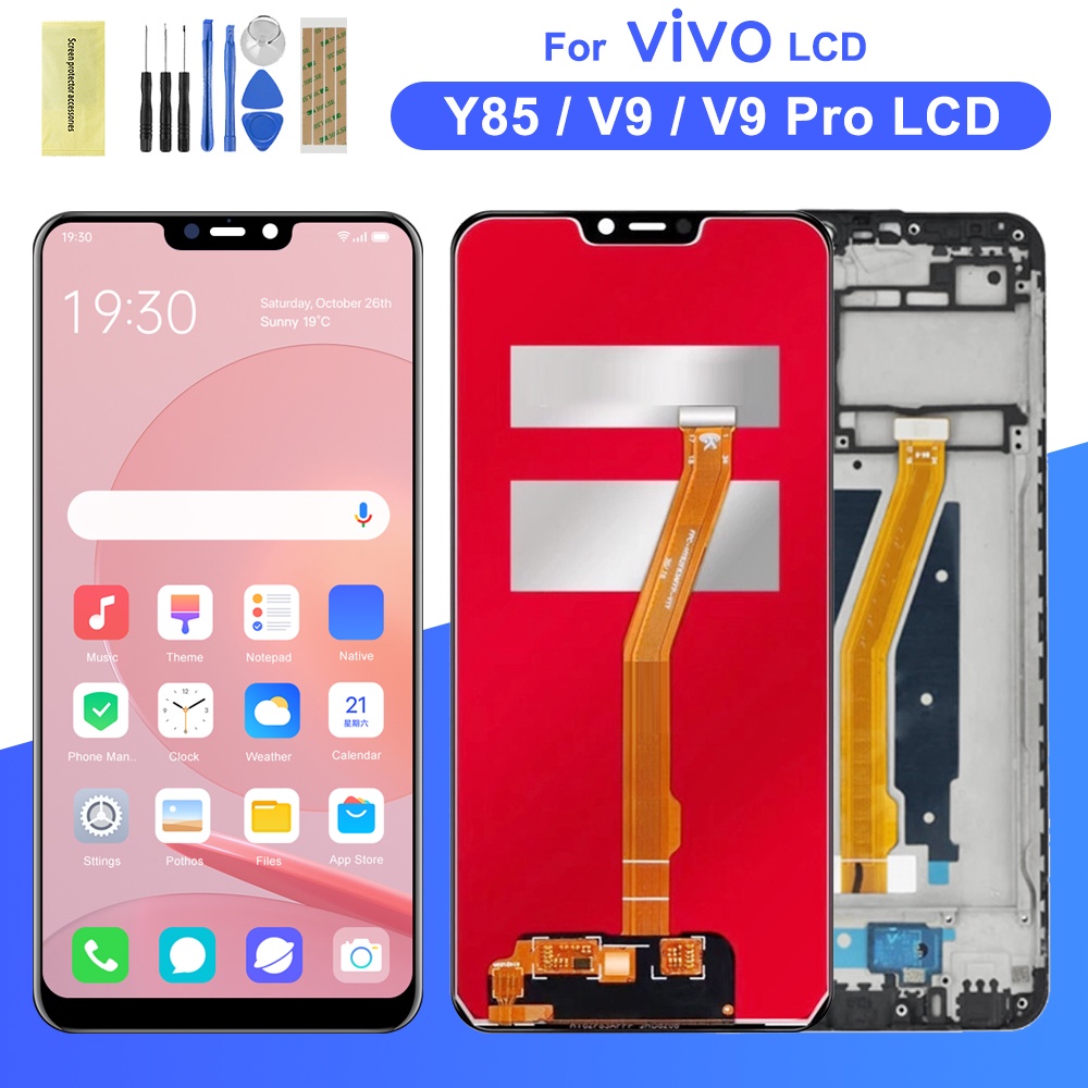 สําหรับ VIVO Y85 V9 V9 PRO V9 Youth LCD Touch Screen Display assembly สําหรับเปลี่ยน 1727 1723