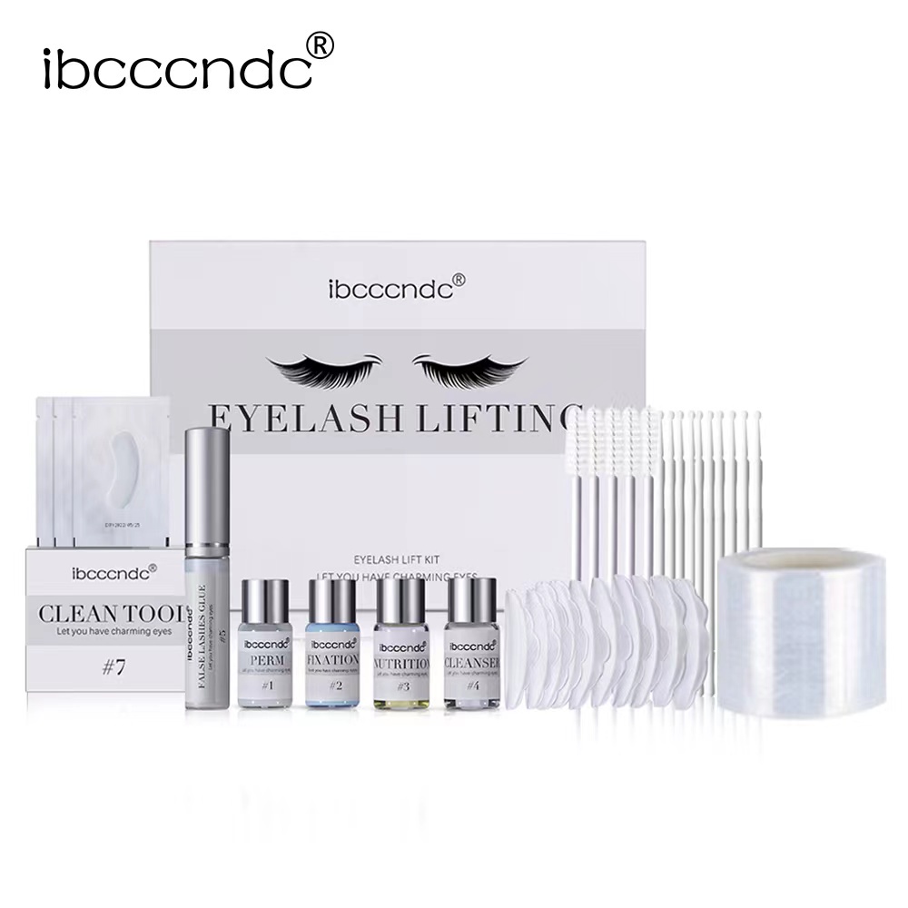 Ibcccndc ชุดอุปกรณ์ยกขนตาเคราติน แบบมืออาชีพ 11 ชิ้น ต่อชุด