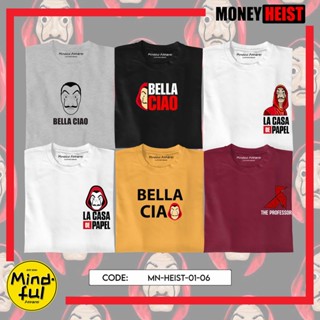 MONEY HEIST MINI GRAPHIC TEES PRINTS | MINDFUL APPAREL T-SHIRT_02