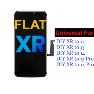 อะไหล่หน้าจอสัมผัสดิจิทัล LCD แบบเปลี่ยน สําหรับ DIY XR เป็น 13 Pro XR เป็น 14 Pro iP XR เป็น 13