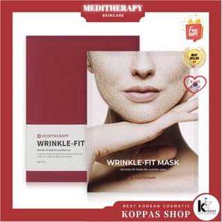 [MEDITHERAPY]  Wrinkle Fit Collagen Mask Pack มาส์กคอลลาเจน ลดริ้วรอย 7 ชิ้น