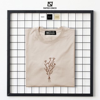 CHAMOMILE FLOWERS | Graphic Tees | Minimalist Design | Aesthetic Shirt | Unisex | RATED CINCO_01