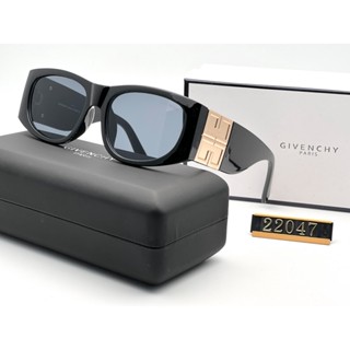 Givenchy ใหม่ แว่นตากันแดด uv400 หรูหรา สไตล์เรโทร คลาสสิก เหมาะกับการขับขี่กลางแจ้ง แฟชั่นสําหรับผู้ชาย ผู้หญิง 2023 22047