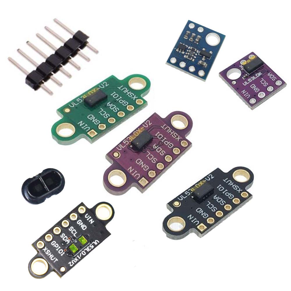 Vl53l0x /VL53L1X Time-of-Flight STM32 (ToF) โมดูลเซนเซอร์ระยะทางเลเซอร์ 940nm GY-VL53L0XV2 I2C IIC ส