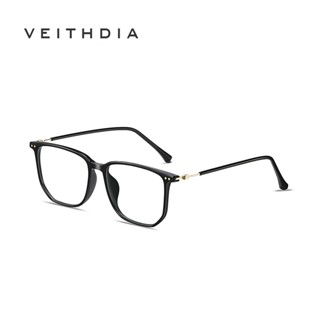 Veithdia ใหม่ แว่นตาแฟชั่น กรอบสี่เหลี่ยม น้ําหนักเบาพิเศษ TR90 TR2197