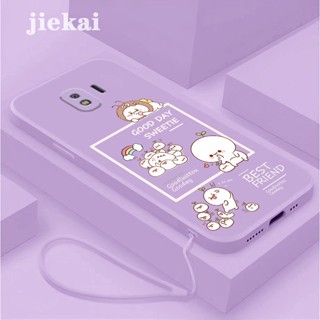 เคสโทรศัพท์มือถือ ซิลิโคน กันกระแทก ลายเกี๊ยวน่ารัก เรียบง่าย สําหรับ Samsung J4 PLUS J4 PRIME