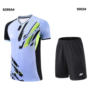 Yonex ชุดเสื้อกีฬาแบดมินตัน แบบแห้งเร็ว สําหรับผู้ชาย และผู้หญิง 2023