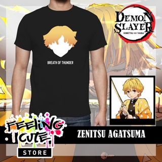 Demon Slayer Shirt Breath of Thunder T-Shirt Unisex_03