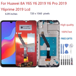 อะไหล่หน้าจอสัมผัส Lcd แบบเปลี่ยน สําหรับ Huawei 8A Y6 2019 Y6S Y6 Pro 2019 Y6 Prime 2019 Honor 8A