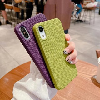 เคสโทรศัพท์ซิลิโคน แบบนิ่ม สําหรับ iPhone XR X Xs Max 7 8 plus 11Pro Max SE