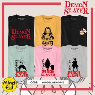 KIMETSU NO YAIBA DEMON SLAYER MINI GRAPHIC TEES PRINTS | MINDFUL APPAREL TSHIRT_02