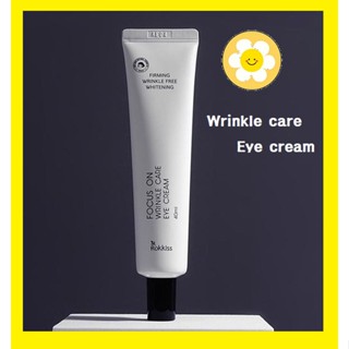 [ROKKISS] Focus on Wrinkle care อายครีมบํารุงรอบดวงตา 40 มล.