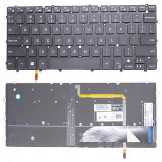 FOR DELL XPS 13 9343 xps13 9350 9360 15BR N7547 N7548 17-3000 US BLACK laptop keyboard Backlight