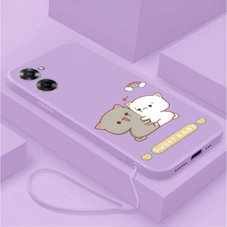 เคสโทรศัพท์มือถือ ซิลิโคน กันกระแทก ลายการ์ตูนแมวน่ารัก สําหรับ Realme 10 4g 5g 10 pro Realme 10 pro plus