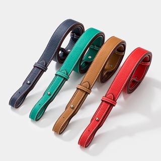 สายสะพายกระเป๋าหนังแท้ หนัง PU ปรับได้ ปรับระดับได้ Leather Shoulder Sling Strap Replacement