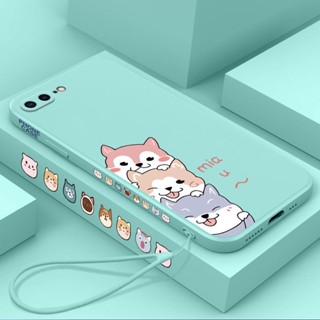 เคสโทรศัพท์มือถือ ซิลิโคนนิ่ม กันกระแทก สําหรับ iPhone 7plus 8plus 7 8 6 6s