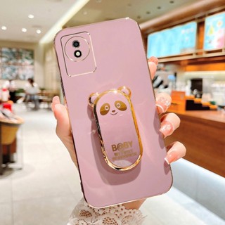 เคสโทรศัพท์ สําหรับ VIVO Y12S Y20S Y20 Y20i Y20sG Y12T Y12A Y12D Y11 Y17 Y15 Y12 Y76 Y31 Y30 Y50 Y72 Y52 5G มือถือแบบนิ่ม กันกระแทก ลายแพนด้า