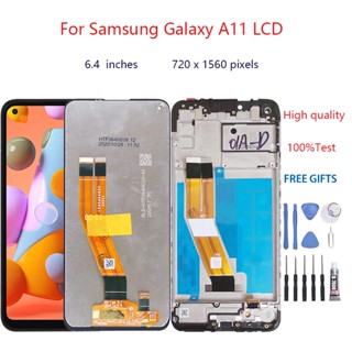 อะไหล่หน้าจอสัมผัสดิจิทัล LCD แบบเปลี่ยน สําหรับ Samsung Galaxy A11 Samsung Galaxy A11