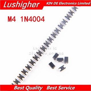 แผ่นวงจรเรียงกระแสไดโอด M4 1N4004 Patch 1A 400V IN4004 100 ชิ้น