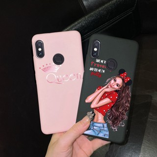 เคสซิลิโคนนิ่ม ลายเด็กผู้หญิงสวย แฟชั่น สําหรับ Xiaomi Redmi Note 5 Note 5 Pro