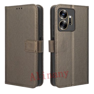 Infinix Zero 20 เคส PU Leather Case เคสโทรศัพท์ Stand Wallet Infinix Zero20 เคสมือถือ Cover