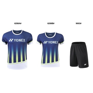 Yonex ใหม่ ชุดเสื้อยืดกีฬาแบดมินตัน ระบายอากาศ แบบแห้งเร็ว แฟชั่นสําหรับผู้ชาย และผู้หญิง 2023