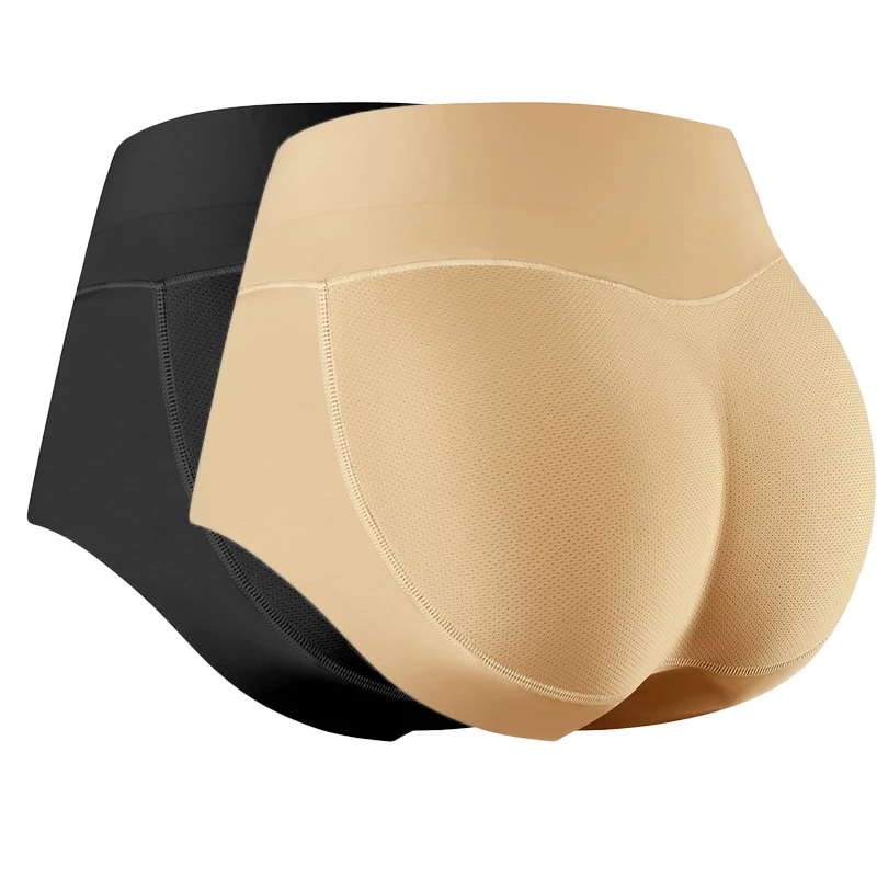 Wechery ผู ้ หญิง Pad Butt Lifter Hip Enhancer ปลอมตูด Push Up กางเกง Body Shaper Shapewear กางเกง