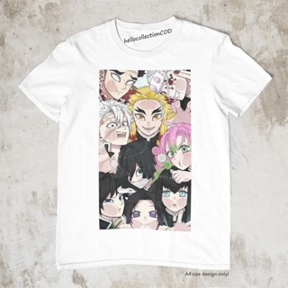 Demon Slayer - Hashira Face Screen Anime Tshirt_03