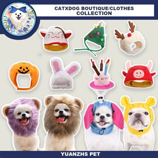 【Yuanzhs Pet】หมวกสัตว์เลี้ยง รูปสิงโตน่ารัก เหมาะกับเทศกาลฮาโลวีน สําหรับสุนัข แมว หมวกแมว ที่คาดผมหมา หมวกสุนัขขนาดเล็ก ชุดแมว หมวกกันน๊อคแมว ชุดแมว หัวสิงโต สุนัข ชุดเต่าหมา หมวก หมา เล็ก วันเกิดน้องหมา หมวกหมา หมวกร้องแมว หมวกสุนัขคริสต์มาส