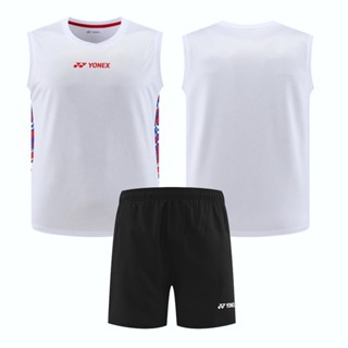 ใหม่ Yonex เสื้อยืด แขนสั้น ลายแบดมินตัน ปิงปอง สําหรับผู้ชาย และผู้หญิง 2023