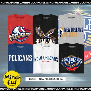 NBA - NEW ORLEANS PELICANS GRAPHIC TEES | MINDFUL APPAREL T-SHIRT_02