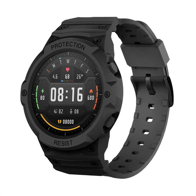 Wearable Accessories 113 บาท เคสซิลิโคน สายรัดข้อมือ ป้องกัน สําหรับ Xiaomi Mi Color Sports Version TPU Watch Case All-in-One Smart Watch สายรัดข้อมือ Mobile & Gadgets