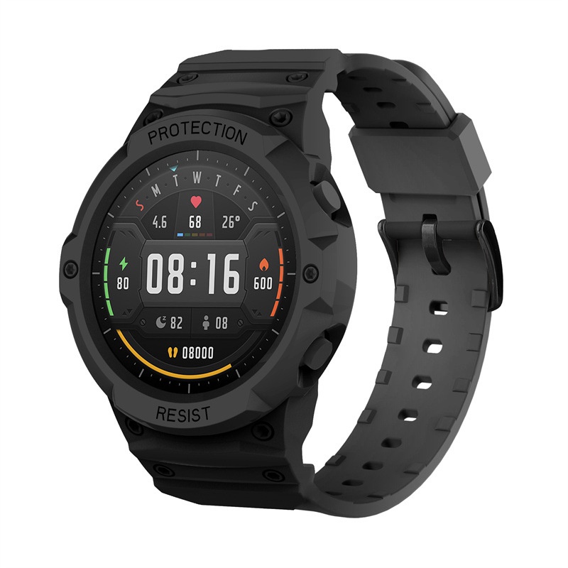 เคสซิลิโคน สายรัดข้อมือ ป้องกัน สําหรับ Xiaomi Mi Color Sports Version TPU Watch Case All-in-One Smart Watch สายรัดข้อมือ