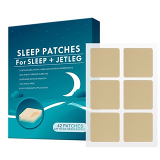 Sleep Patch, Upgraded 42 Patch Set, Sleep Patches for Adults, All Natural Deep Sleep Patches, Easy to Apply and Comfortable, Quick Acting Ingredients, for Men and Women