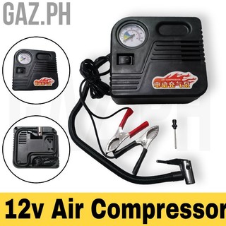 12V Portable Air Compressor for motorcycle clip  sa battery design
