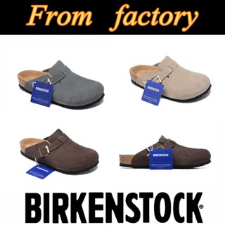 ใหม่ BIRKENSTOCK Boston รองเท้าแตะลําลอง พื้นนิ่ม แฟชั่น 2023