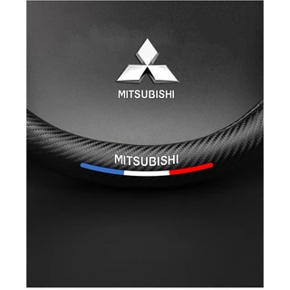 ปลอกหนังหุ้มพวงมาลัยรถยนต์ คาร์บอนไฟเบอร์ สําหรับ Mitsubishi eclipse cross Pajero Pajero sport Mitsubishi ASX Zinger Lancer