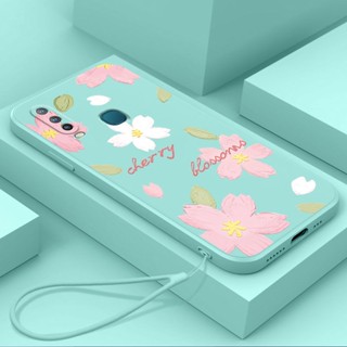 เคสโทรศัพท์มือถือ ลายดอกไม้ สําหรับ vivo y11 y12 y15 y17 y19 y20 y12a y15s y15a