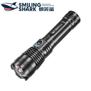 Smilingshark X71 ไฟฉาย led P90 ไฟฉายพกพา ซูมได้ 3 โหมด ชาร์จ USB สําหรับตั้งแคมป์ เดินป่า ล่าสัตว์ กลางแจ้ง