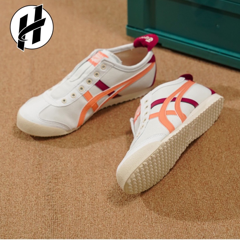Onitsuka Tiger Mexico 66 The Best-selling Original Tiger Shoes for Women and Men Unisex Slip-on Outdoor Sports