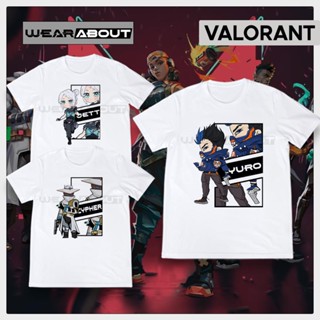 Chibi Valorant agent for kids / Kids Valorant Agent shirt / trendy Shirts for Men_01