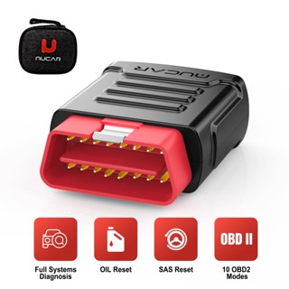 Mucar BT200 OBD2 เครื่องสแกนเนอร์วินิจฉัยน้ํามัน SAS 15 รีเซ็ตบลูทูธ OBD 2 โค้ด สําหรับรถยนต์ทุกรุ่น