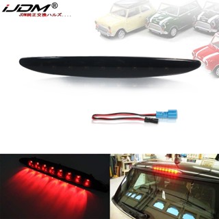 Ijdm ไฟเบรก LED สีแดงควัน 3rd แบบเปลี่ยน สําหรับ MINI Cooper R50 R53 One JCW 1st Gen 2002 2003 2004 2005 2006 OEM 63256935789