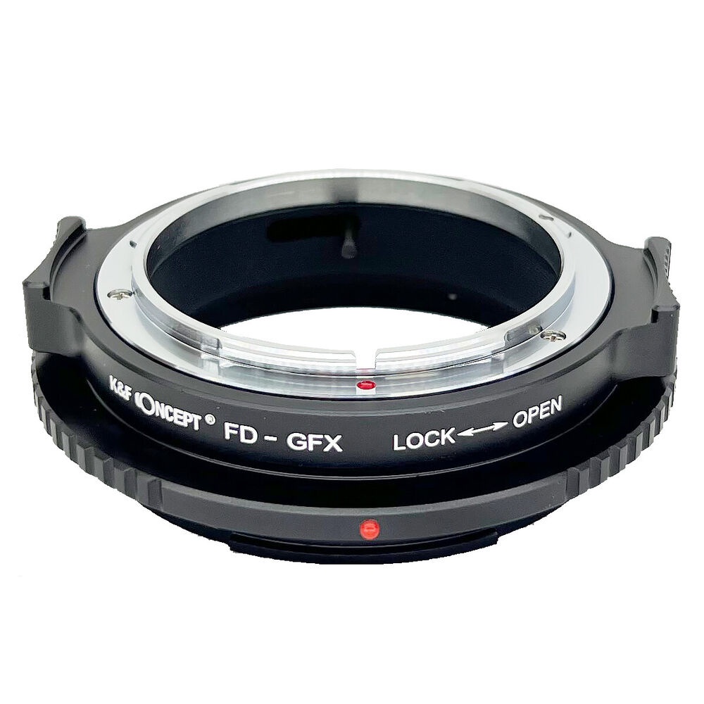 K&amp;f อะแดปเตอร์เลนส์ สําหรับเลนส์ Canon FD เป็น Fuji GFX รูปแบบกลาง 100S 50sII